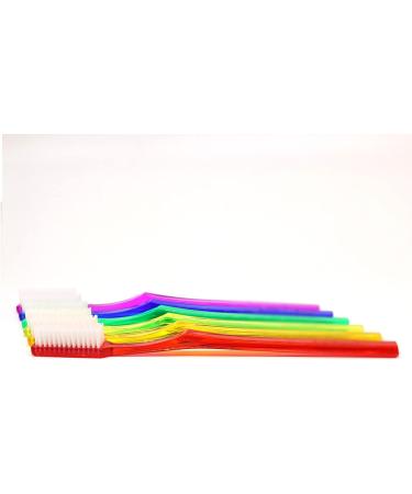 SUICRA Hard Bristle Manual Toothbrush - Extra Hard Adult Toothbrush in 6 Colors for Deep Cleaning - Buy Online on GoSupps.com