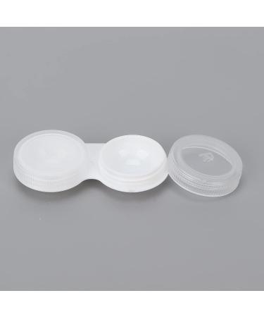 Portable Contact Lens Case Set with Mirror Tweezers & Solution - Travel-Friendly Storage Box - Buy Online on GoSupps.com