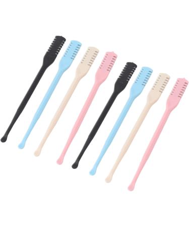 Kikumi 8pcs Double Head Nose Hair Knife Ear Pick Manual Safety Nose Hair Trimmer Ear Scoop - Buy Online on GoSupps.com