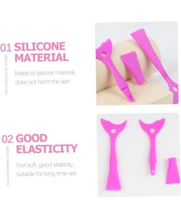 OHPHCALL 3pcs eyeliner eyeshadow baffle molde de para resina mascara shield silicone eyeliner shield - Buy Online on GoSupps.com