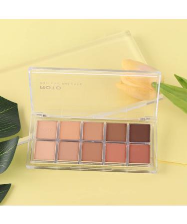 AMY'S DIARY Nude Pink Matte Eyeshadow Palette - 10 Cool Toned Shades (05) - Buy Online on GoSupps.com
