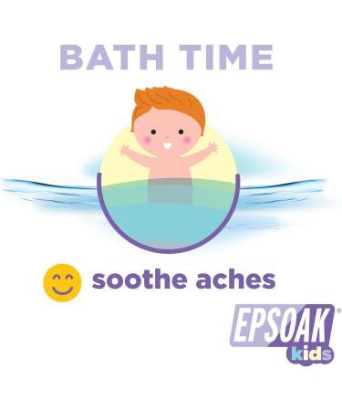 Epsoak Kids Bulk Bag Soak & Sleep Epsom Salt - Lavender - 80 Oz - Buy Online on GoSupps.com