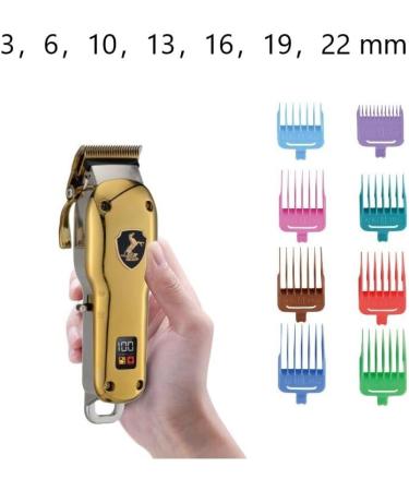 Professional Hair Clippers for Men - Cord/Cordless All Metal Rechargeable Beard & Hair Trimmer - Buy Online on GoSupps.com
