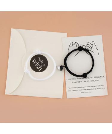 Magnetic Bracelets for Couples | Hand-Woven Love Magnet Matching Bracelets - Perfect Gift for Him & Her - Buy Online on GoSupps.com