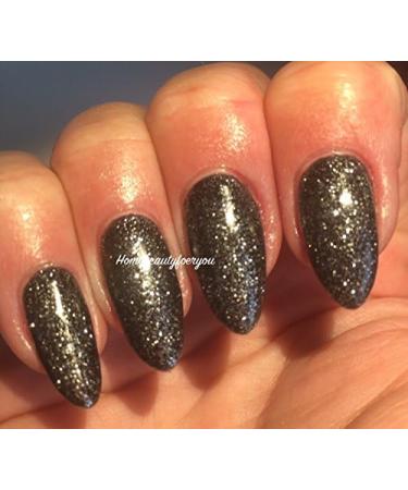 Bluesky Black With Silver Glitter Abyss VIP03 Nail Gel Polish UV LED Soak Off 10ml - Buy Online on GoSupps.com