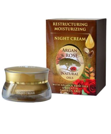 Rose of Bulgaria Bulfresh Rose and Argan Night Cream 40 ml