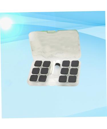 Solust Lenses Travel Set | Portable Contact Lens Kit & Accessories | Eye Case Tweezers & Holder in Black - 15.8x9.5cm - Buy Online on GoSupps.com