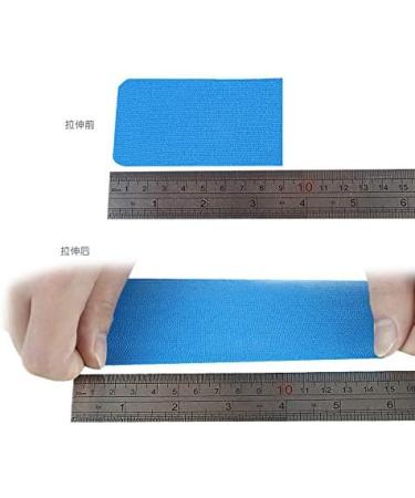 Waterproof Kinesiology Tape - 40 Precut Elastic Strips (3 Rolls) for Muscle & Joint Support | Ideal for Sports & Weightlifting - Buy Online on GoSupps.com