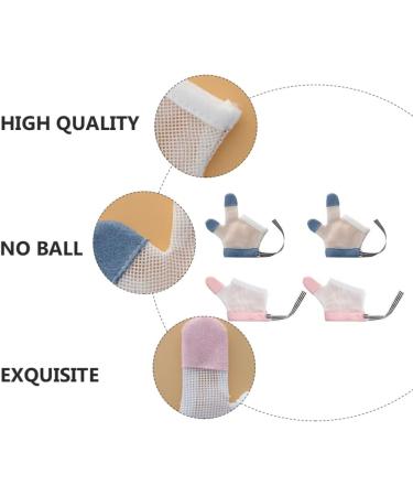 Milists Anti-Eating Gloves for Kids - 2 Pairs of Finger-Sucking Guards for Infants - Prevent Hand Sucking & Eating - Nylon Baby Safety Solution - Buy Online on GoSupps.com