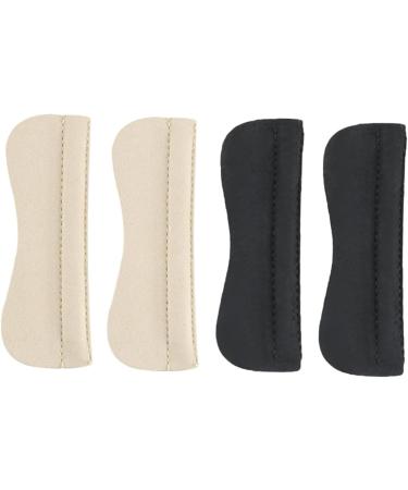 FRCOLOR Heel Stickers - 4 Pairs of Cushioned Shoe Stickers for Men & Women - Comfortable Heel Cushions & Foot Care - Buy Online on GoSupps.com