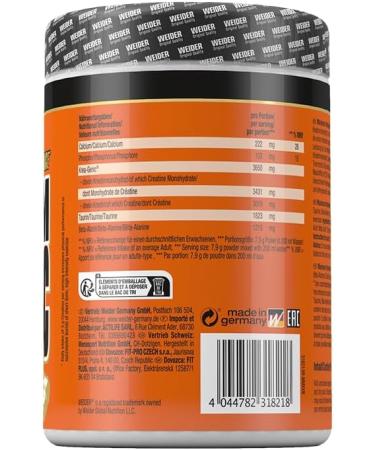 Weider KRea-genic Creatine Powder - Double Buffered Creatine Monohydrate for Enhanced Performance & Muscle Growth - 554g (1 Pack) - Buy Online on GoSupps.com