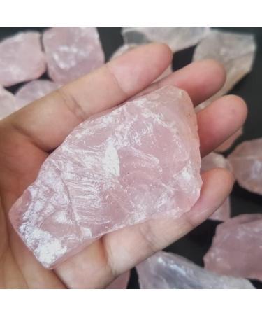 1KG Natural Raw Pink Stone Quartz Crystal Rough Stone Specimen Crystal Love Natural Stones and Minerals Fish Tank Stone - (Color: Pink) - Buy Online on GoSupps.com