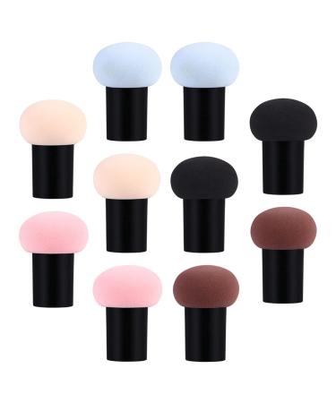 Beaupretty 20 Pcs Mushroom Head Makeup Sponge Puff - Assorted Colors - Perfect for Flawless Cosmetic Application - International Shipping Available - Buy Online on GoSupps.com