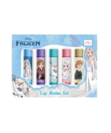 Disney Frozen Lip Balm Set for Kids 5-Pack Flavored Lip Balms (Sugar Grape Bubble Gum Strawberry Vanilla) Featuring Elsa Anna & Olaf Moisturizing Lip Care Gift Set for Girls - Buy Online on GoSupps.com