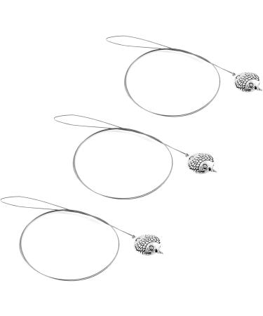 JNAWA 3 Pieces Nano Rings Loop Threader Tool Hair Extensions Tool Micro Loop Nano Beads Styling Accessories for Fitting Nano Ring Hair Feather Extensions - Buy Online on GoSupps.com