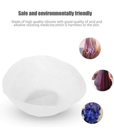 Highlight Hair Dyeing Hair Coloring Dye Hairdressing Coloring Reusable Silicone Hair Coloring Highlighting Dye with Metal Hair Hook for Hair Dyeing Highlighting - Buy Online on GoSupps.com