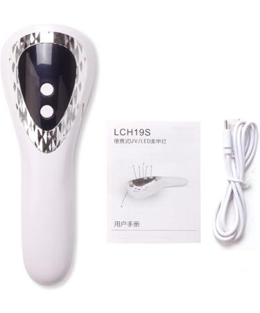 UV Nail Lamp Layhou Mini UV Nail Lamp with LCD Display Rechargeable USB Handheld Nail Lamp with 60s 90s Timer Portable Nail Lamp With for Girls and Women - Buy Online on GoSupps.com