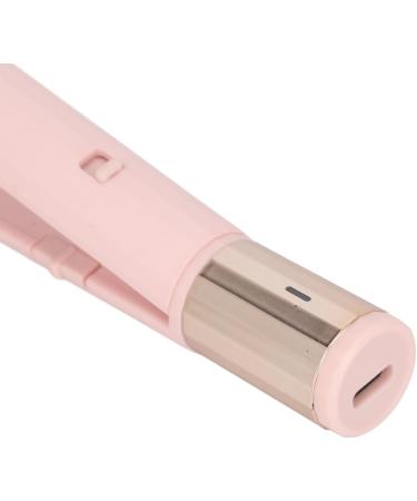 Mini Hair Straightener 2 in 1 - Portable USB Flat Iron & Curler - Adjustable Temperature - Perfect for Travel & Dormitory - Cute Pink Design - Buy Online on GoSupps.com
