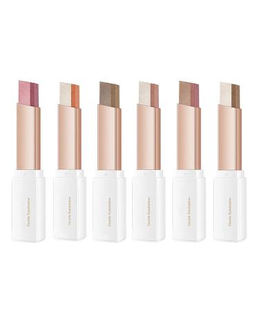 Double Color Eyeshadow Stick | 2-in-1 Gradient Glitter & Shimmer Eyeshadow Pen | International Shipping - Buy Online on GoSupps.com