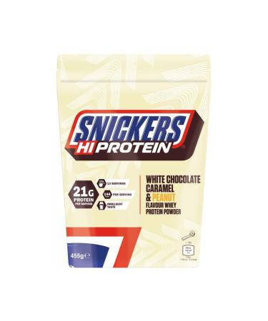 Snicker White Protein Powder (455g) White Chocolate, Caramel & Peanuts