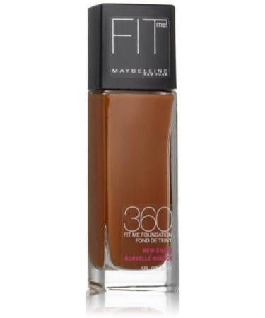 Maybelline New York Fit Me! Foundation Mocha 360 1 oz (Pack of 2)