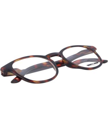 Montana Eyewear Extra Flat Reading Glasses MR52 - Havana Plastic Spring Hinge +1.50 DPT with Case - International Shipping - Buy Online on GoSupps.com