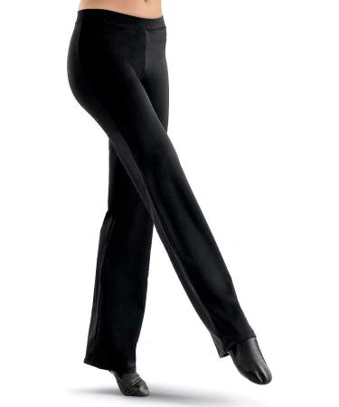 Balera Women's Mid-Rise Bootcut Jazz Dance Pants - Small, Black - Buy Online on GoSupps.com