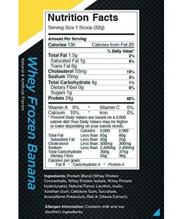 R1 Whey Blend Rule 1 Proteins (Frozen Banana 70 Servings) - Buy Online on GoSupps.com