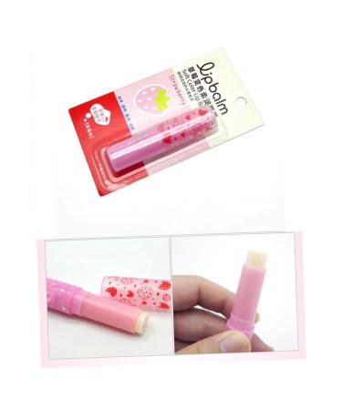 Beaupretty Natural Strawberry Essence Lip Balm for Women Moisturizing and Refreshing Lip Smoother Nourishes and Softens with Gentle Non Sticky Care - Buy Online on GoSupps.com