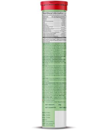 PL'IX - THE PLANT FIX Probiotics+ Apple Cider Vinegar Effervescent Tablets | Supports Digestion Improves Gut Health & Metabolism | With 10bn CFU | 15 Tablets Pack of 4 | For Men & Women - Buy Online on GoSupps.com