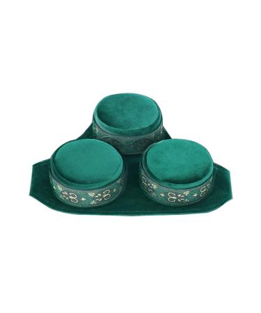 Moxibustion Moxa Cone Burner Box Set Portable Copper Acupuncture Moxa Box Moxibustion Burner Holder Box with Detachable Carry On Belt for Arthritis Waist Neck Knee Joint Pain Relive/NO Moxa (3 boxes)