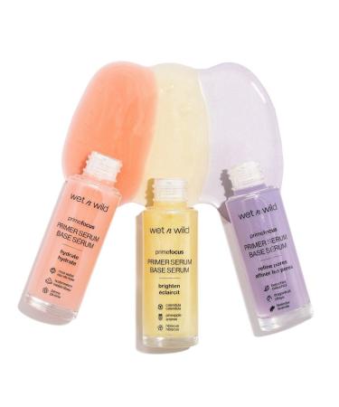 Wet n Wild Prime Focus Pore Minimizing Serum Primer | Reduces Pores & Improves Skin Texture | Hydrating Formula with Exfoliating Benefits | 1 Fl Oz - Buy Online on GoSupps.com