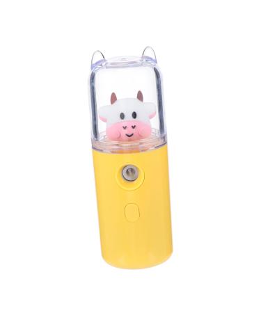 WOONEKY Moisturizer Portable Face Steamer Small Mister Humidifier Car Air Diffusers Plastic Material 3.8x3.8x10.8cm