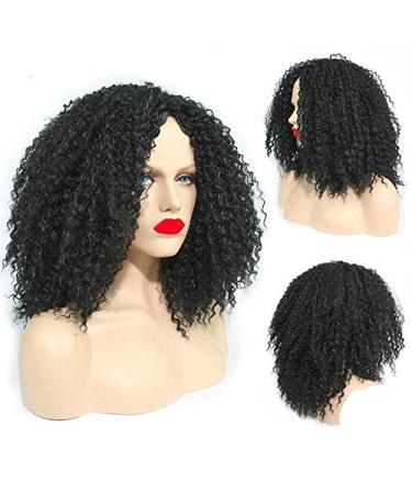Bestland Afro Wig | Long Wavy Curly Synthetic Hair for Black Women | Heat Resistant Fiber Wigs - Buy Online on GoSupps.com