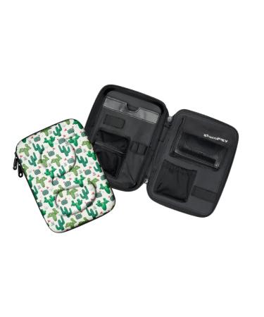 Glucology new diabetes accessories Bag oversize - organizer for blood sugar test strips services glucose measuring device hard shell (oversize cactus ... plus cactus - Buy Online on GoSupps.com