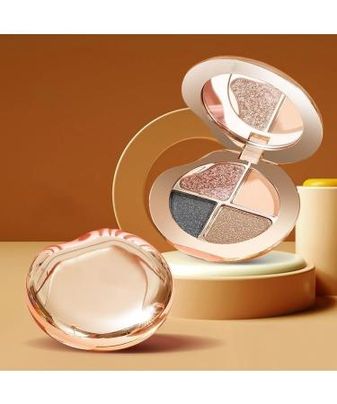 Eye and Cheek Palette Eye Shadow and Highlighter Highlighting Eye and Cheek Palette 4Color Eye and Cheek Palette Eye Shadow and Highlighter 02 - Buy Online on GoSupps.com