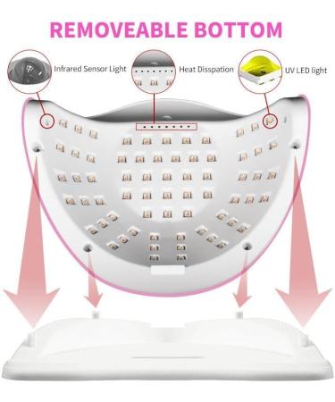 Pink Lady Nail Dryer Lamp - WY8 Sun X15 Max 280W High Power, Fast Curing UV LED Ice Lamp for Gel Polish and Nail Art - Buy Online on GoSupps.com