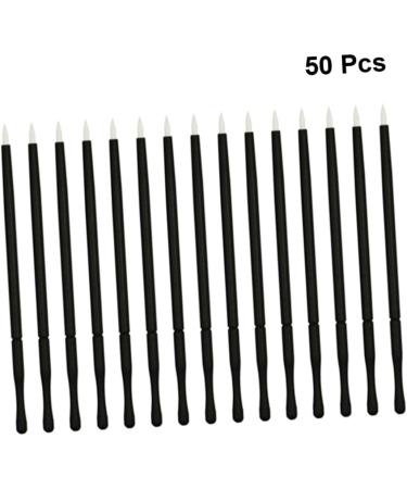 NOLITOY 50pcs Eyeliner Applicator Eyeliner Wand White Eye Makeup Tools Eyeliner Brush Wand Disposable - Buy Online on GoSupps.com