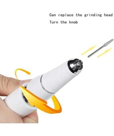 Nail Drill Machine 30000rpm Professional Rechargeable Nail Drill Kit Portable Electric Acrylic Nail Tools for Exfoliating Grinding Polishing Nail Buffer Manicure Pedic Gold - Buy Online on GoSupps.com