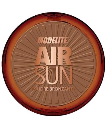 Sun Powder Make-Up Compact Tanned Complexion Color Natural Sun