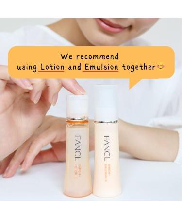 FANCL Enrich+ Emulsion II - 100% Preservative-Free Facial Lotion with Niacinamide | Hydration Anti-Aging & Firming Solutions for All Skin Types - Shop Now - Buy Online on GoSupps.com