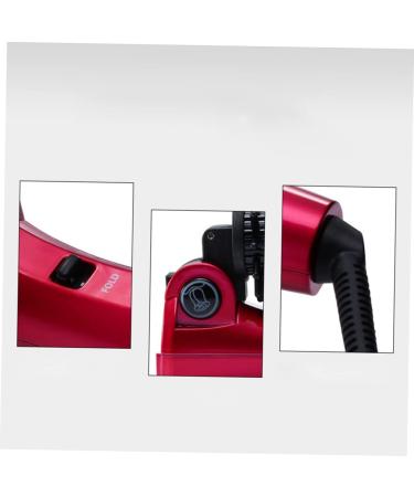 Mikinona Travel US Barrel Heated Curler Brush Ceramic Hair Long Iron Hot for Plug Curling Styler with - Buy Online on GoSupps.com