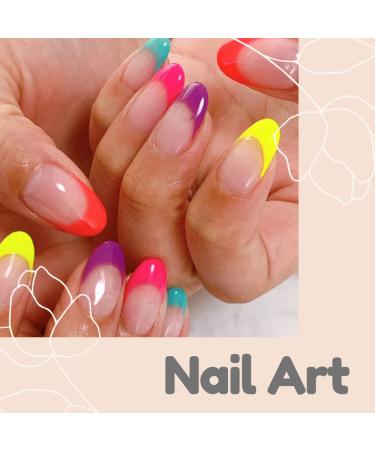 Clou Beaute Neon Colors 6x8ml Gel Polish Set Holiday Gift | Soak Off LED UV Gel Nail Polish Kit | Varnish Nail Art Manicure Salon Collection - S002 - Buy Online on GoSupps.com