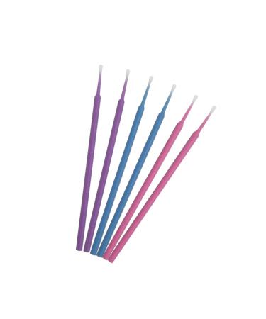 Shintop 300pcs Micro Applicator Brushes - Disposable Eyelash Extension & Dental Brushes - Purple, Blue, Pink - Makeup & Oral Care - Buy Online on GoSupps.com