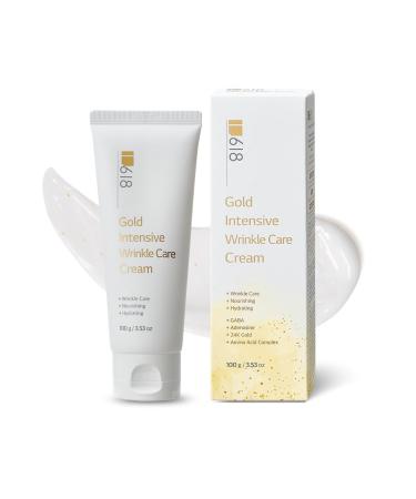 Gold Intensive Anti-Aging Wrinkle Care Cream 3.52oz - For Dry Skin Multi-Purpose Day & Night Cream