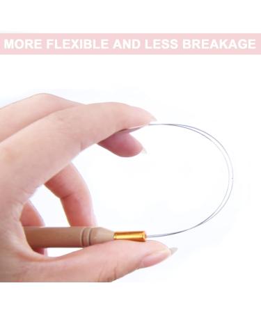 Vlasy Hair Extension Loop Needle Threader Set - 10PCS Micro/Nano Bead Pulling Hook Tools for Hair and Feather Extensions - Buy Online on GoSupps.com