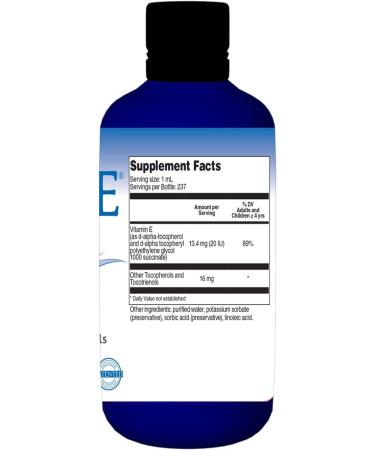 A.C. Grace Company Aqua-E Water-Soluble Vitamin E 8 fl oz - Tocopherols & Tocotrienols - Buy Online on GoSupps.com