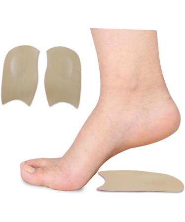 Didiseaon Arch Pad Inserts for Women - Custom Silicone Gel Foot Support for Plantar Fascia Relief - Comfortable Shoe Insoles - Buy Online on GoSupps.com
