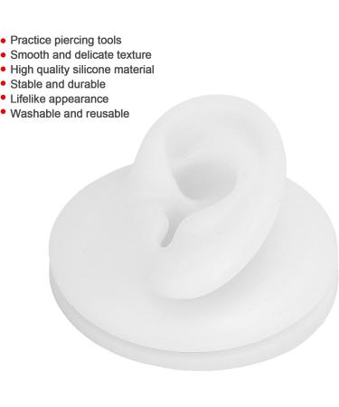 Silicone Ear Acupuncture Practice Model - Reusable Left Ear Display - Buy Online on GoSupps.com