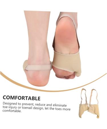 Healvian Bunion Protector Sleeve - 1 Pair Gel Cover for Hallux Valgus Pad, Toe Separators for Bunion Relief - Soft Pinky Foot Brace - 22x7.5cm - Buy Online on GoSupps.com